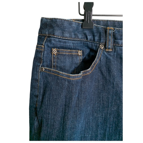 Talbots Women's Jeans Size 14W Talbots Petites Stretch Vintage Denim Jeans - Picture 4 of 6